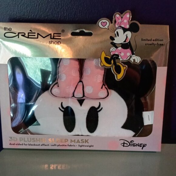 Minnie Mouse and The Creme Shop Sleeping Mask and Lip Balm - NIB - Picture 2 of 5